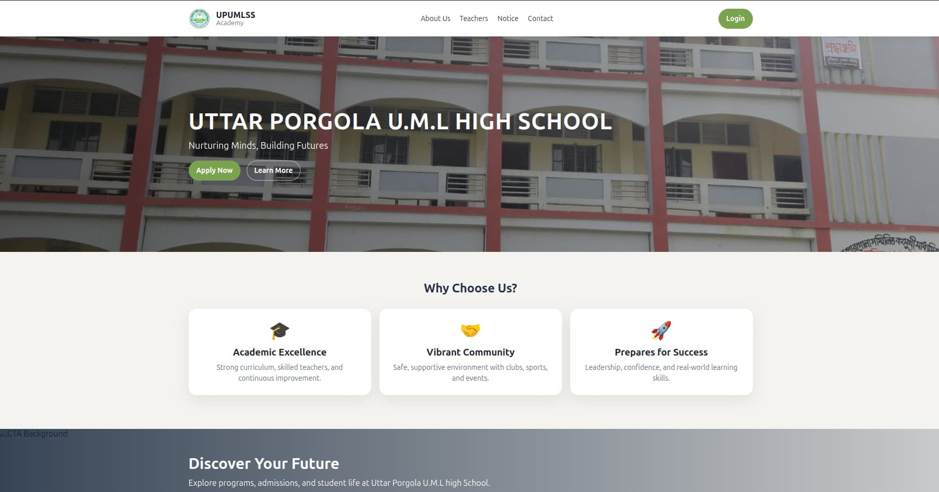 NextGen School Management System